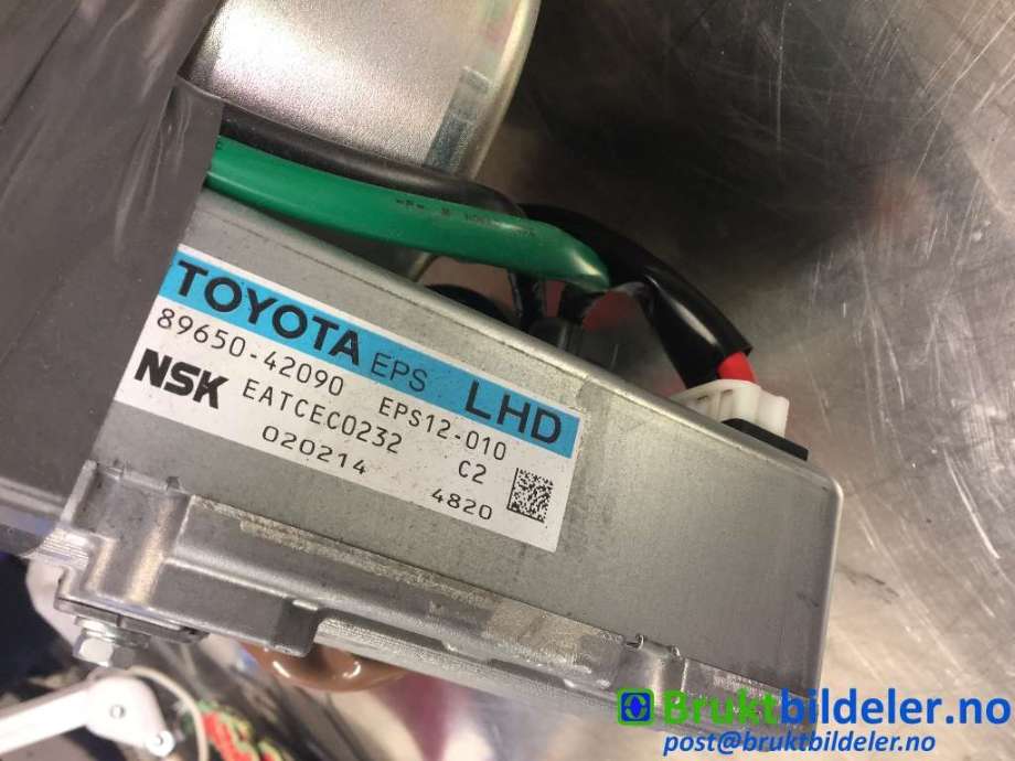 Rattaksel elektrisk servo til Toyota RAV4 2013-2015 (Type IV, Fase 1)  (TOYOTA|89650-42090|)