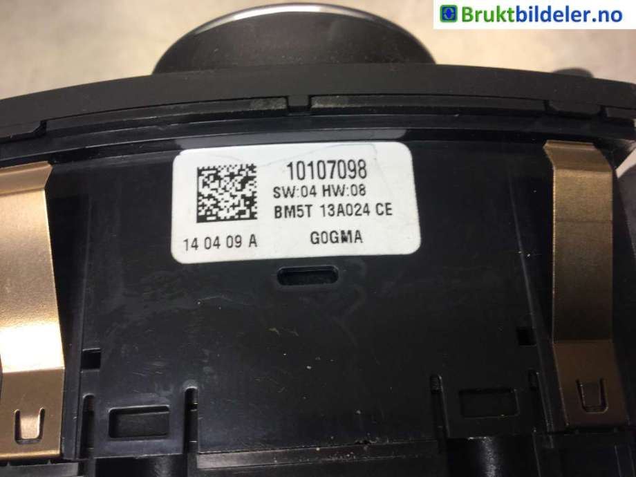 Bryter lys til Ford Transit Connect 2013-2018 Type II, Fase 1  (FORD|BM5T-13A024-CE|10107098|)