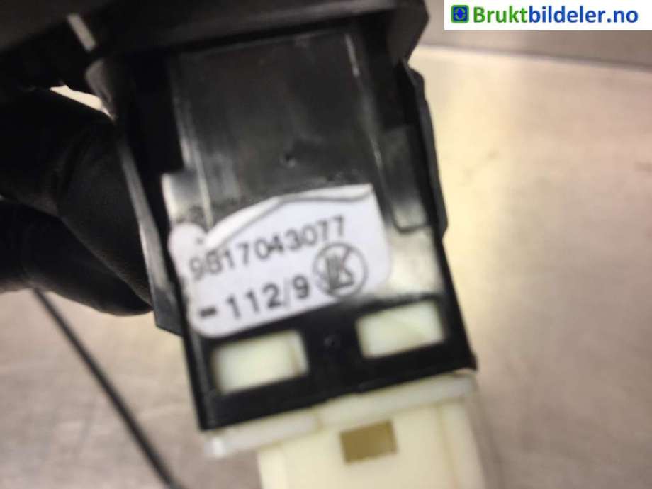 Bryter nødblink til Peugeot Partner 2019-->> (Type III)  (PEUGEOT|9817043077|)
