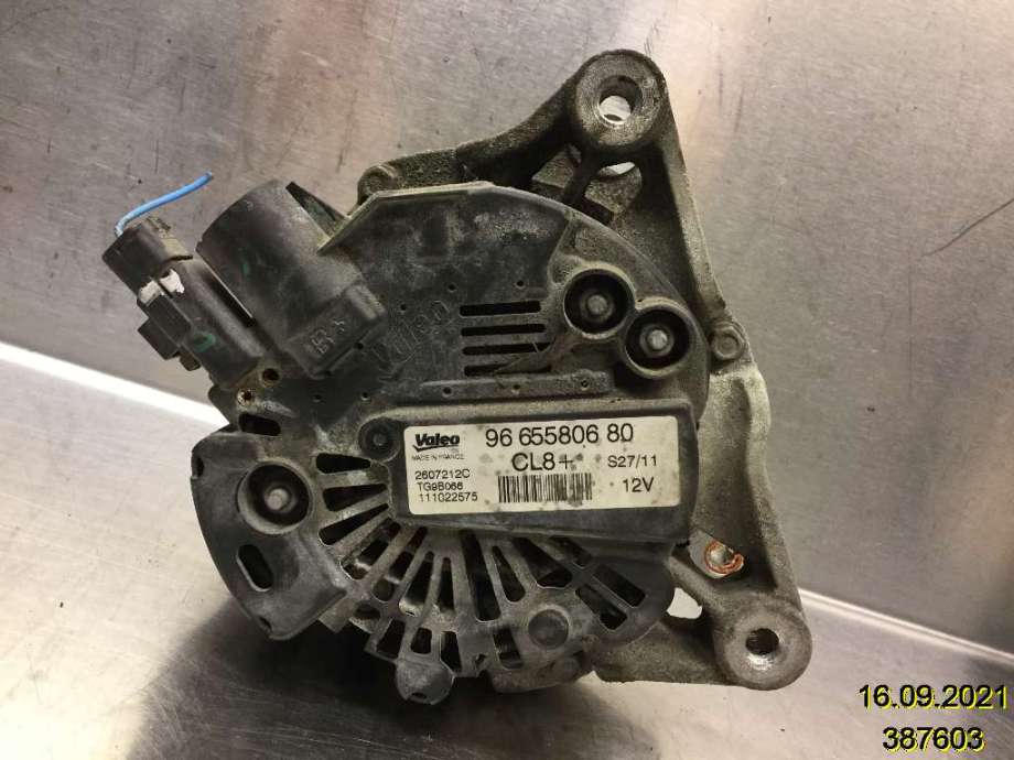 Dynamo til Citroën Jumpy 2007-2016 (Type II)  (CITROEN|9665580680|2607212C|TG9B066)