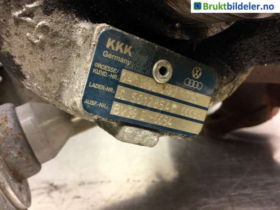 Turbo til Škoda Fabia 2007-2010 (Type II, Fase 1)  (SKODA|045 253 019 J|)