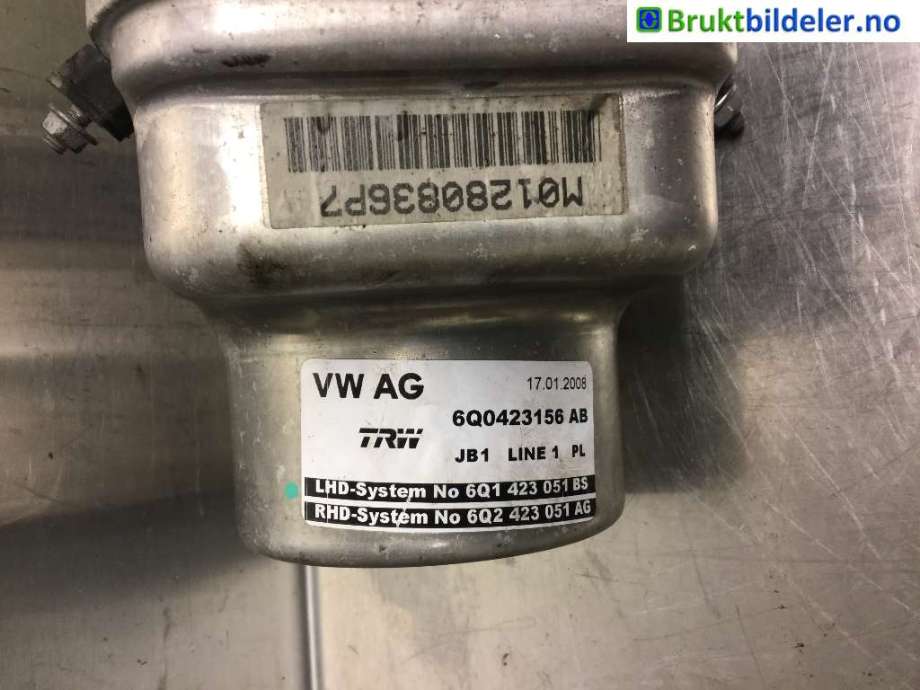Servo pumpe elektrisk til Škoda Fabia 2007-2010 (Type II, Fase 1)  (SKODA|6Q0 423 156 AB|)