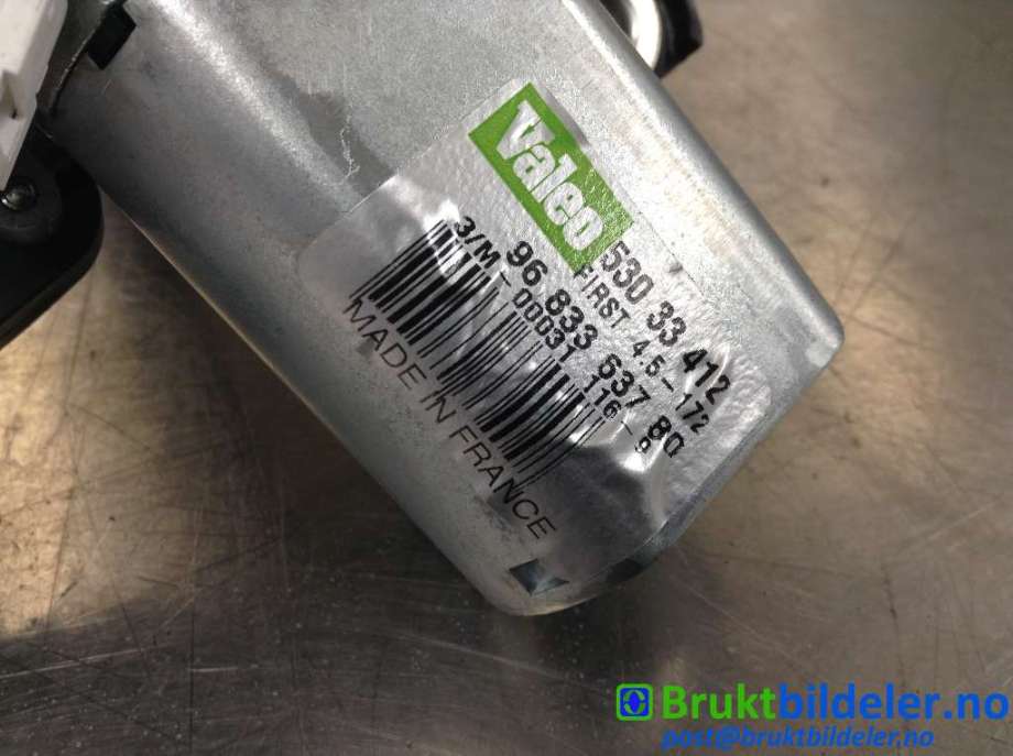 Viskermotor bakrute til Peugeot Partner 2019-->> (Type III)  (PEUGEOT|9683363780|53033412|)
