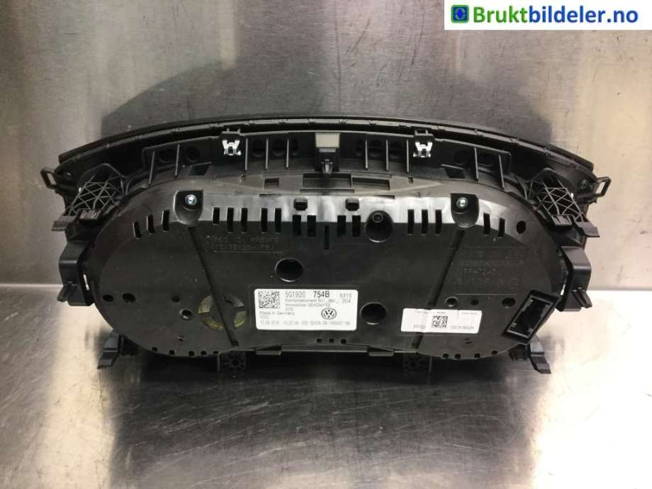 Instrumentpanel til VW e-Golf 2017-2020 (Fase 2)  (VOLKSWAGEN|5G1 920 754 B|)