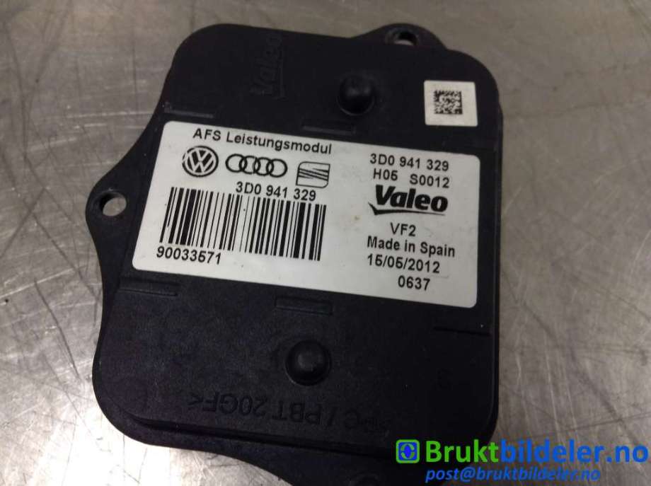 Styreenhet xenon/ballast til VW Golf VII 2012-2017 (Fase 1)  (VOLKSWAGEN|3D0 941 329|90033571|)