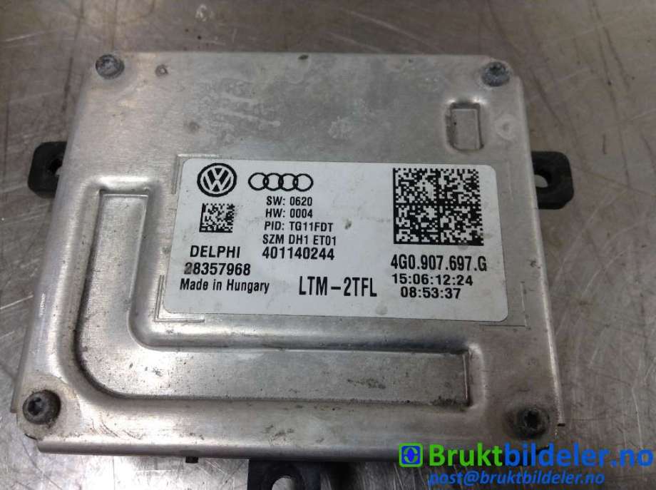 Styreenhet xenon/ballast til VW Golf VII 2012-2017 (Fase 1)  (VOLKSWAGEN|4G0 907 697 G|28357968|)