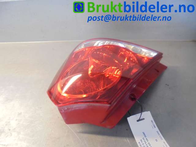 Baklykt høyre til Chevrolet Kalos, 2005-2008 (CHEVROLET (KR)|DHI 30-0267R)