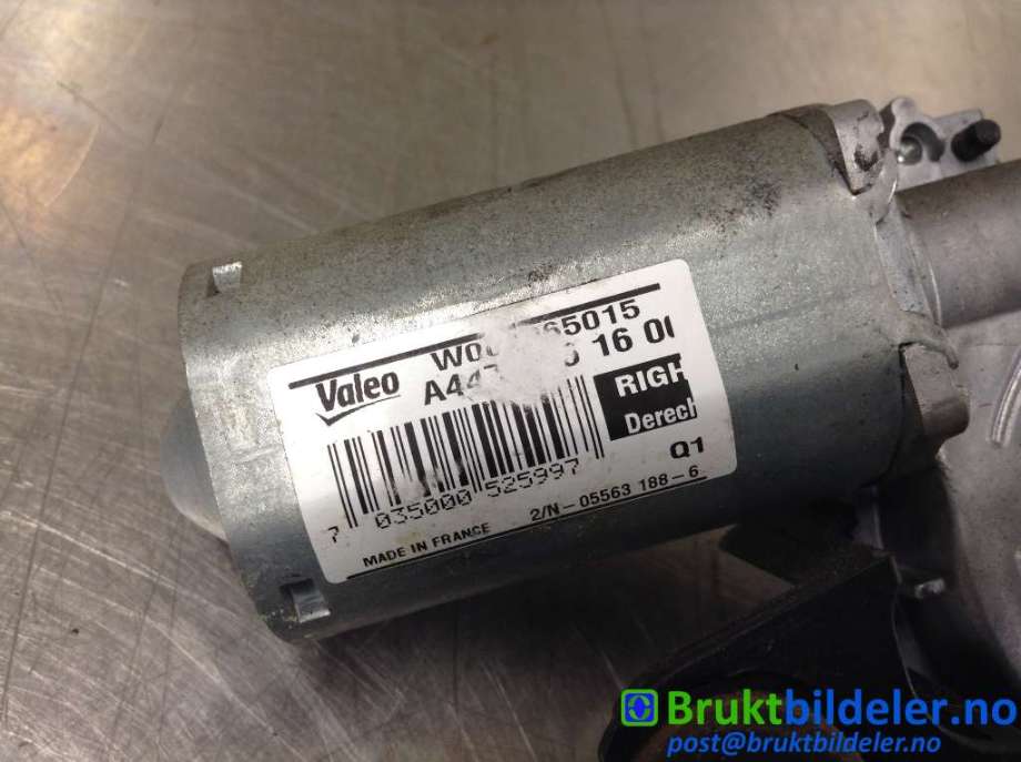 Viskermotor bakrute til Mercedes Vito 2014-->> (W447) (W447) (MERCEDES|A 447 906 16 00|W000065015|)