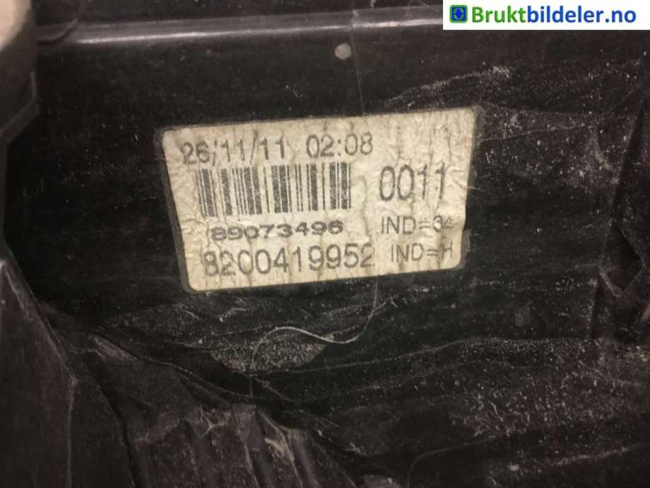 Baklykt høyre til Renault Kangoo 2008-2021 (Type II)  (RENAULT|8200419952|)
