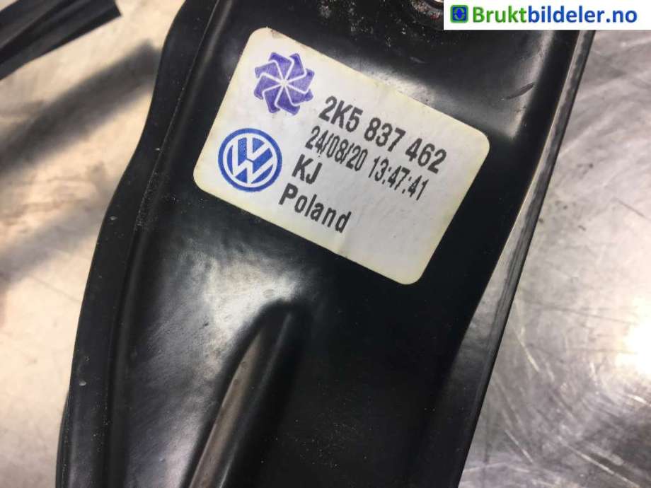 Ruteheis til VW Caddy 2015-2020 (Type III, Fase 3) (VOLKSWAGEN|2K5 837 462|)