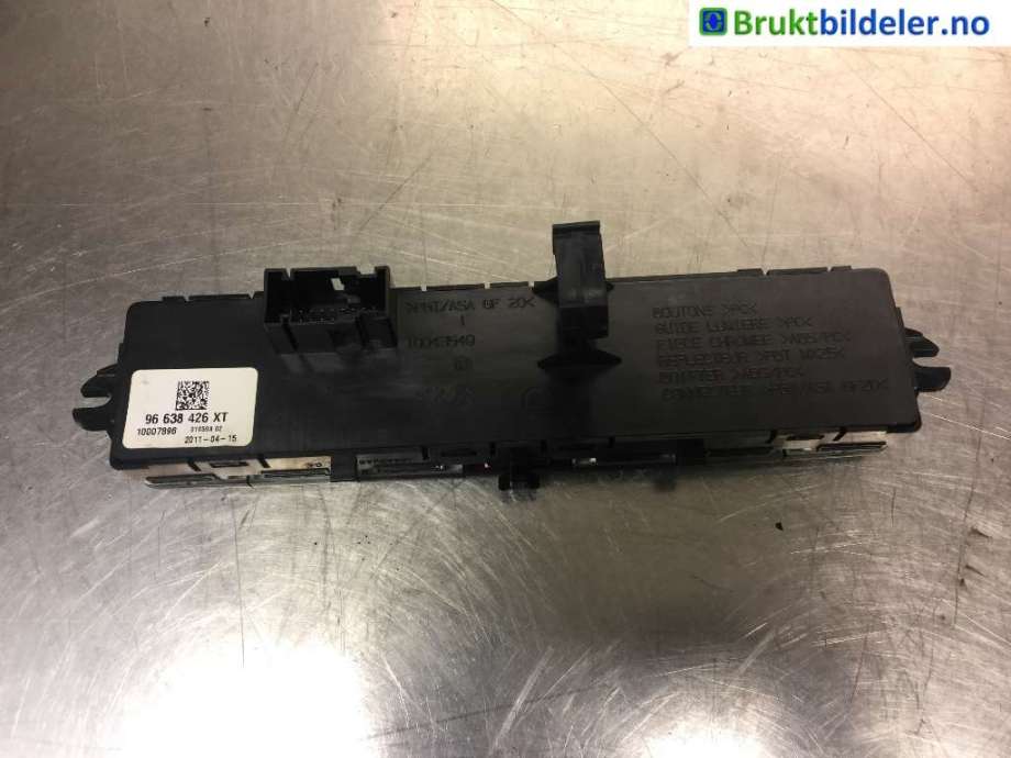 Bryter diverse til Peugeot 5008 2010-2017 (Type I)  (PEUGEOT|96 638 426 XT|)