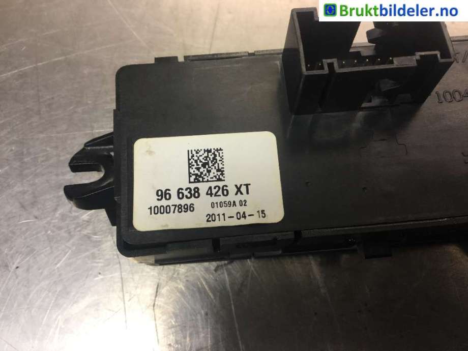Bryter diverse til Peugeot 5008 2010-2017 (Type I)  (PEUGEOT|96 638 426 XT|)