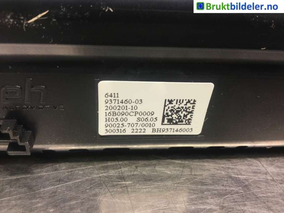 Varmeapparat betjening til BMW X1 2015-2022 (F48) (F48) (BMW|6411 9371460||9371460)