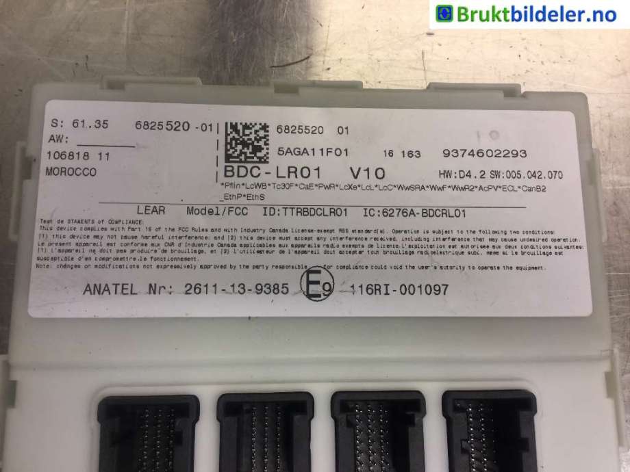 Styreenhet diverse til BMW X1 2015-2022 (F48) (F48) (BMW|6825520|)