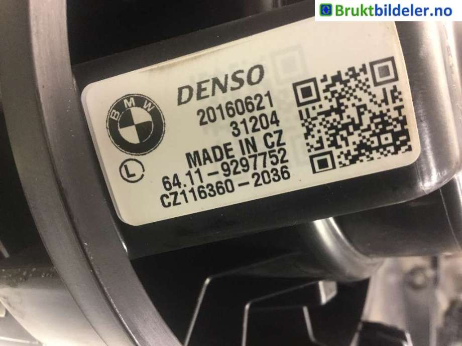 Varmeapparat motor til BMW X1 2015-2022 (F48) (F48) (BMW||CZ116360-2036|34119297752)