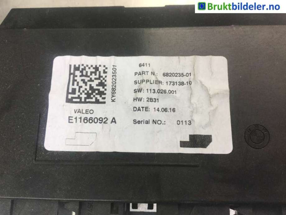 Styreenhet diverse til BMW X1 2015-2022 (F48) (F48) (BMW|6820235||64116820235)