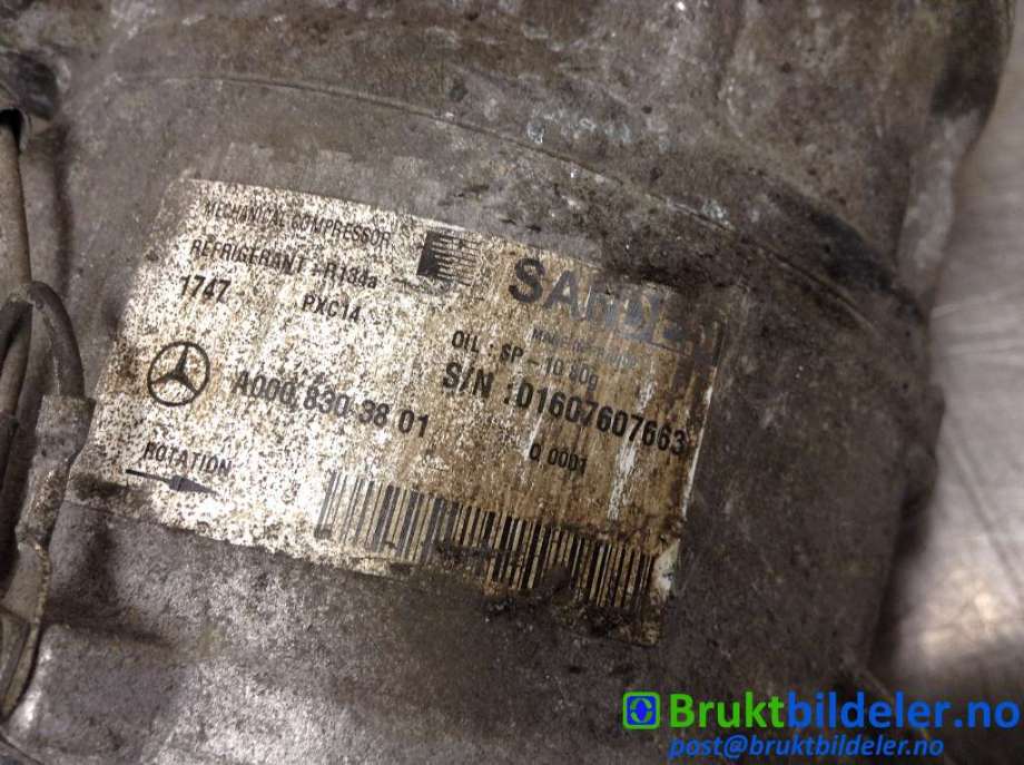 Aircondition kompressor til Mercedes Vito 2014-->> (W447) (W447) (MERCEDES|A 000 830 38 01|101607607663|)