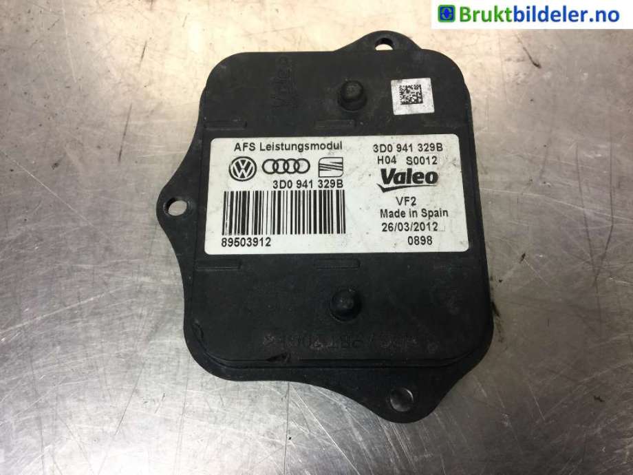 Styreenhet xenon/ballast til VW Passat 2011-2015 (B7) (B7) (VOLKSWAGEN|3D0 941 329 B|89503912|)