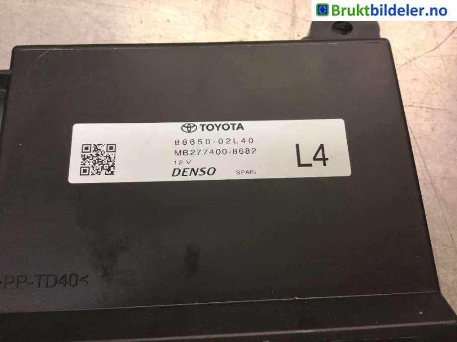 Styreenhet diverse til Toyota Corolla 2019-->> (TOYOTA|88650-02L40|MB277400-8682|)