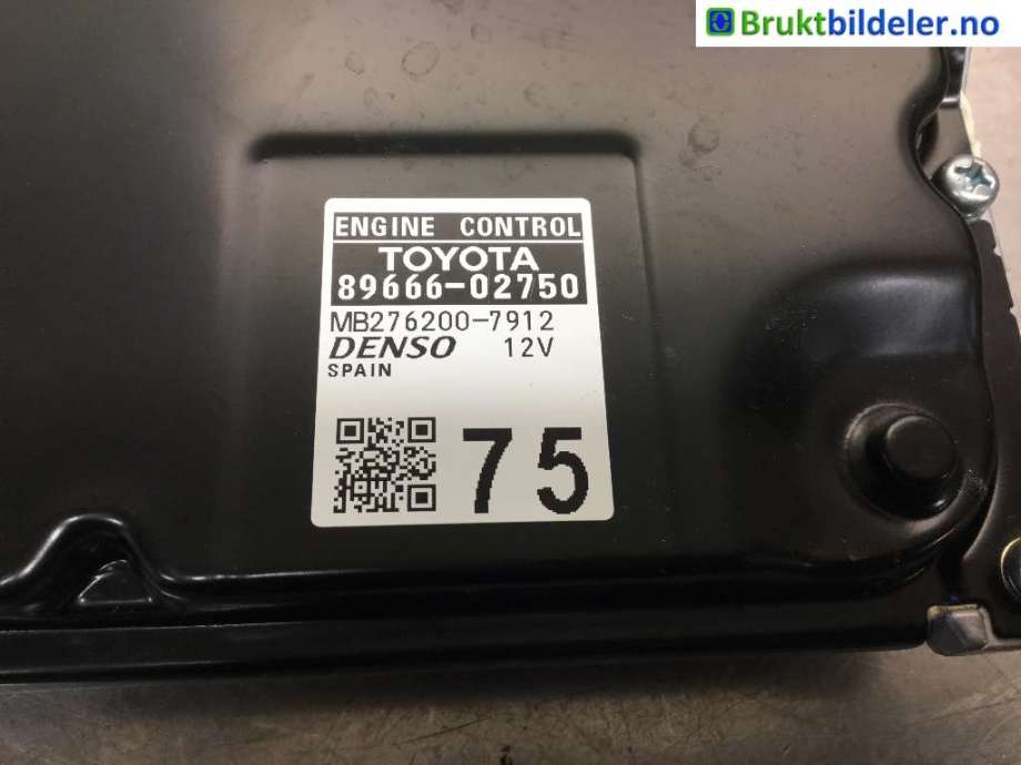 Styreenhet motor til Toyota Corolla 2019-->>  (TOYOTA|89666-02750|MB276200-7912|)