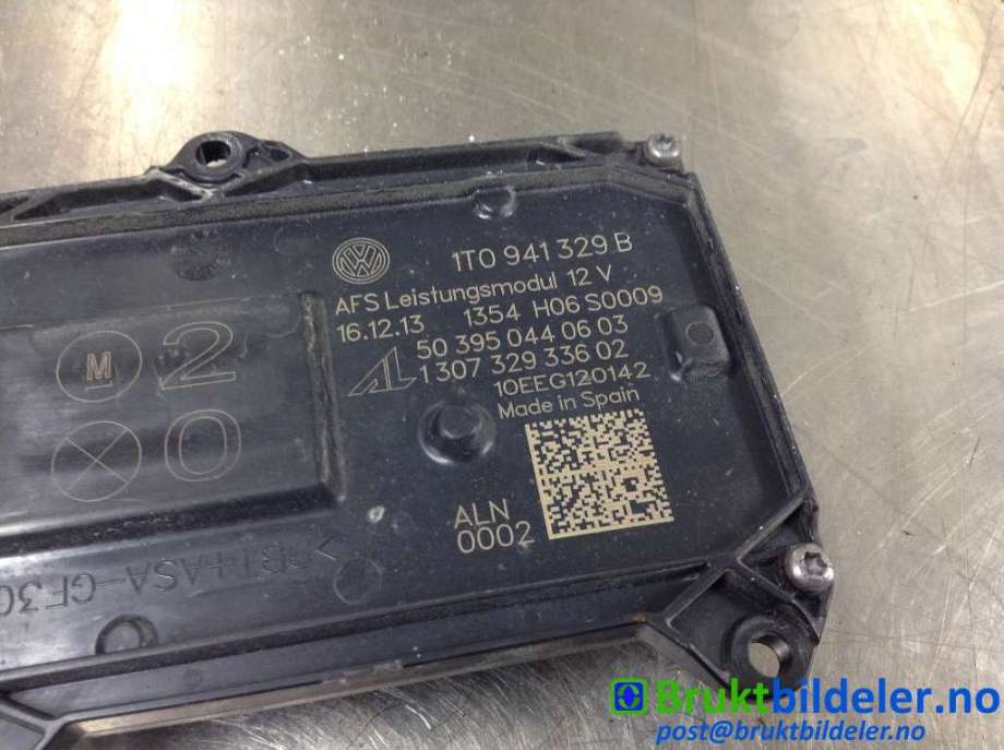 Styreenhet xenon/ballast til Škoda Yeti 2014-2017 (Fase 2)  (SKODA|1T0 941 329 B|1 307 329 336 02|)