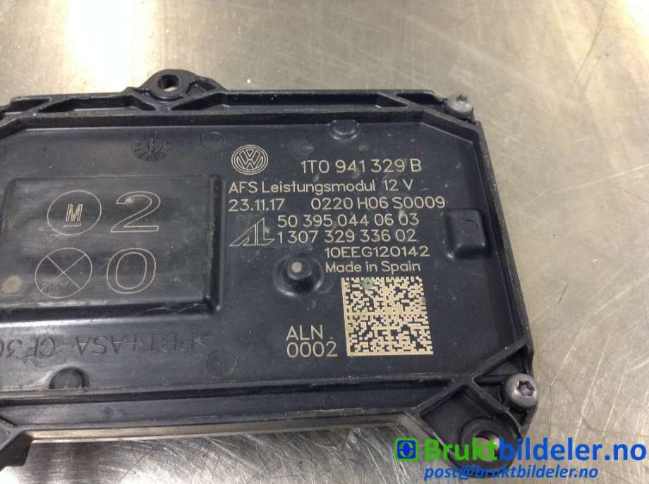 Styreenhet xenon/ballast til Škoda Yeti 2014-2017 (Fase 2)  (SKODA|1T0 941 329 B|1 307 329 336 02|)