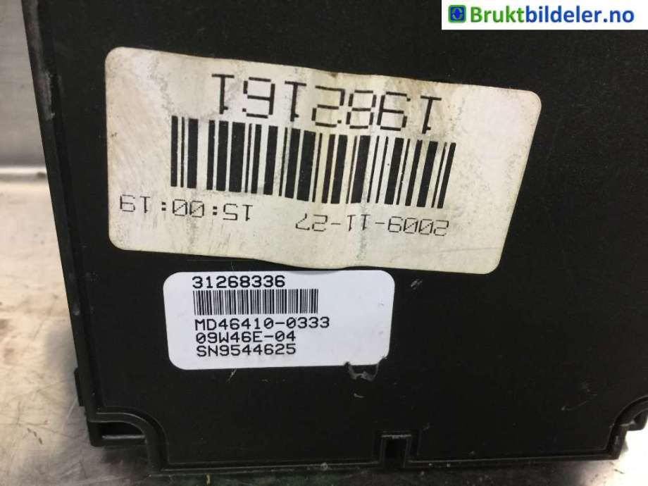 Multimedia display (MCU - Media Controller Unit) til Volvo S80 2006-2013 (Type II, Fase 1)  (VOLVO|31268336|)