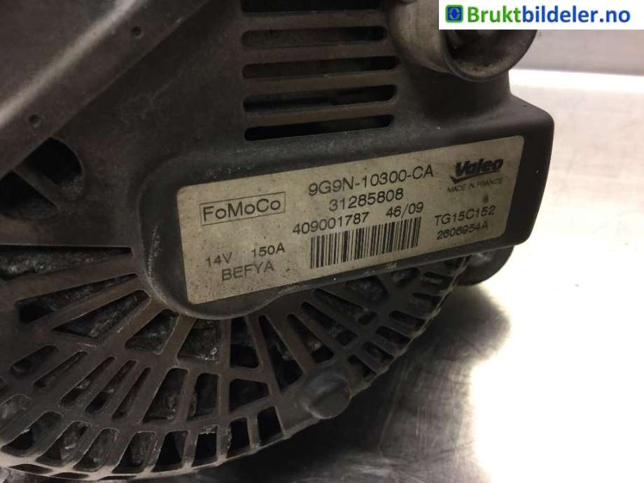 Dynamo til Volvo S80 2006-2013 (Type II, Fase 1)  (VOLVO|31285808||9G92-10300-CA)