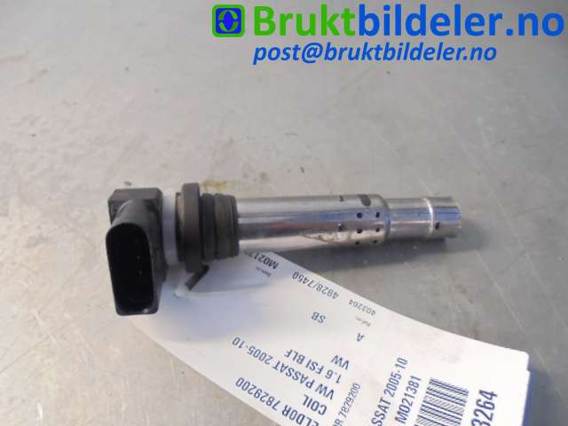 Coil elektronisk til VW Passat 2005-2010 (B6) (B6) (VOLKSWAGEN|ELD0R 7829200|)
