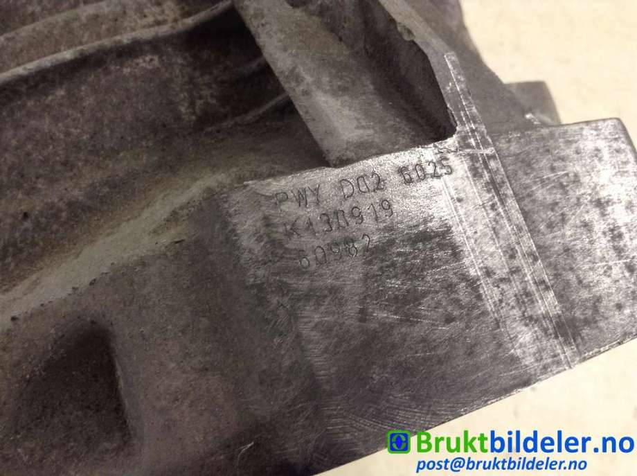 Girkasse automat til Audi A5 2007-2016 (Type I)  (AUDI||PWY)