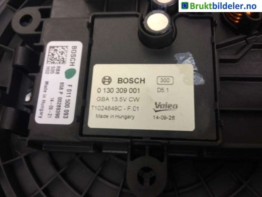 Varmeapparat motor til Mercedes C-Klasse 2014-2018 (Fase 1) (W205) (W205) (MERCEDES||F 011 500 093|0 130 309 001)