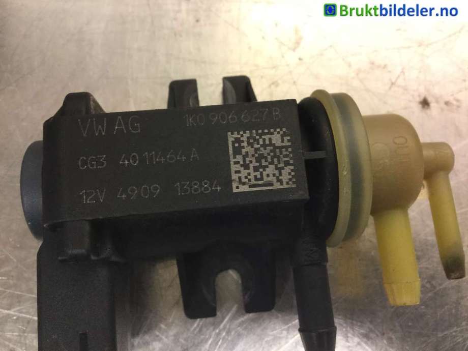 Vakuumventil til VW Polo 2009-2014 (Type V, Fase 1)  (VOLKSWAGEN|1K0906627B|)