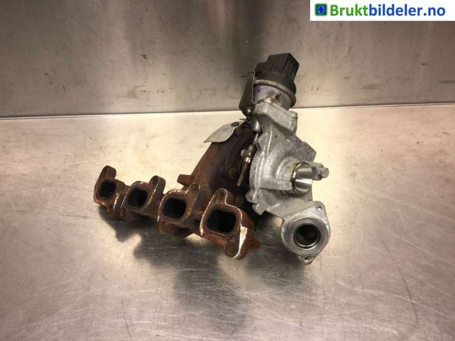 Turbo til VW Polo, 2009-2014 (Type V, Fase 1) (VOLKSWAGEN|03L 253 016 H)