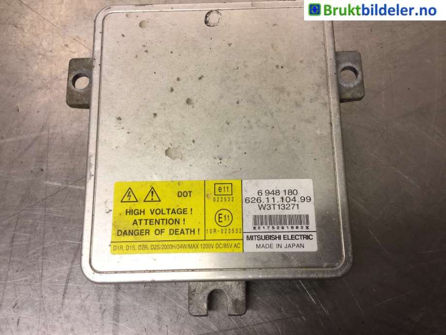 Styreenhet xenon/ballast til BMW 3-Serie 2005-2011 (E90/E91/E92/E93) (E90/E91/E92/E93) (BMW|6 948 180|W3T13271|626.11.104.99)