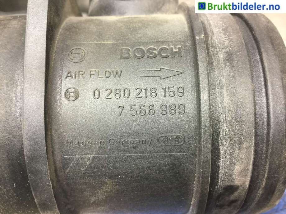 Luftmengde/luftmassemåler til BMW 3-Serie 2005-2011 (E90/E91/E92/E93) (E90/E91/E92/E93) (BMW|7 566 989|0 280 218 159|)