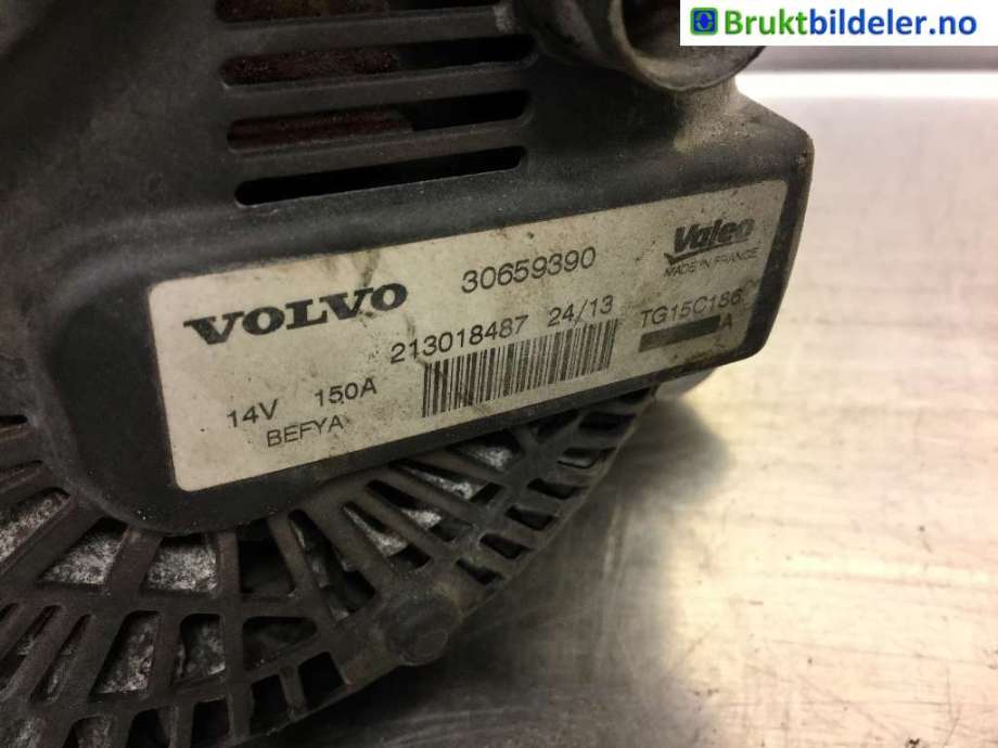 Dynamo til Volvo V70 2014-2016 (Type III, Fase 2)  (VOLVO|30659390|TG15C186|)