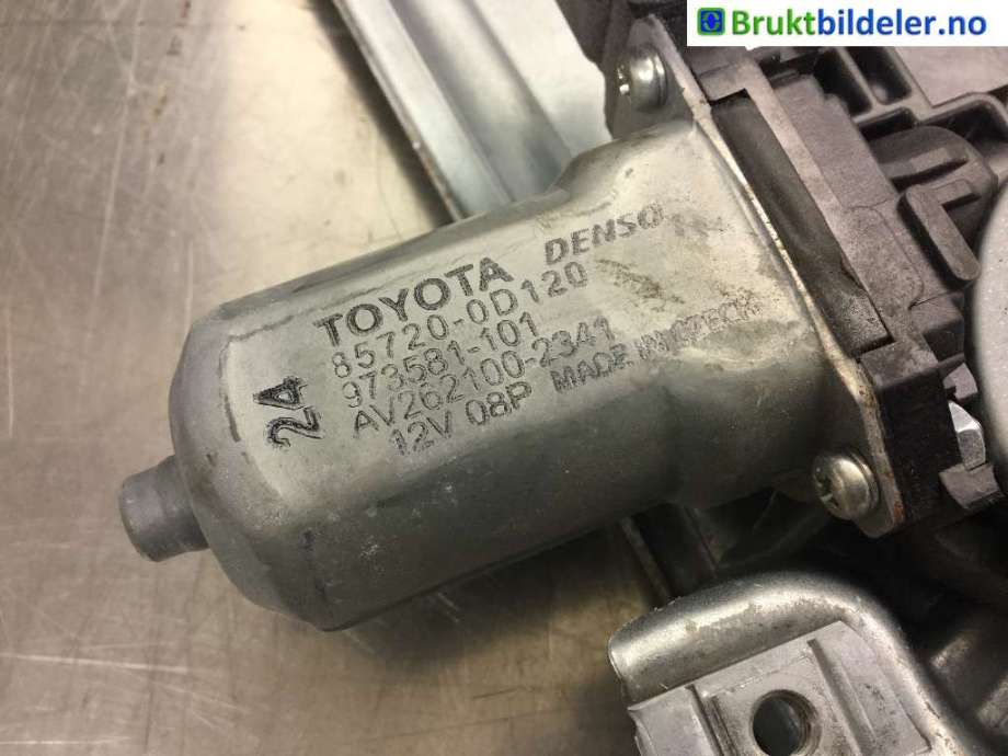 Ruteheis høyre bak til Toyota Yaris 2012-2014 (Type III, Fase 1)  (TOYOTA|85720-0D120|973581-101|)