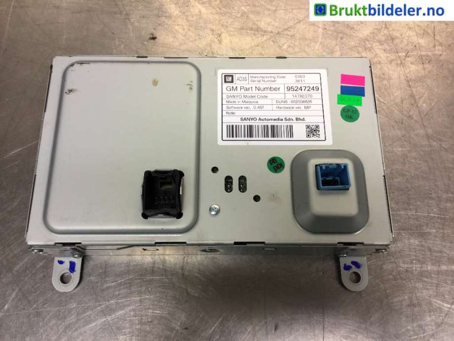 Instrument kjørecomputer til Opel Mokka 2012-2016 (Type I, Fase 1)  (OPEL|95247249|14780370|)