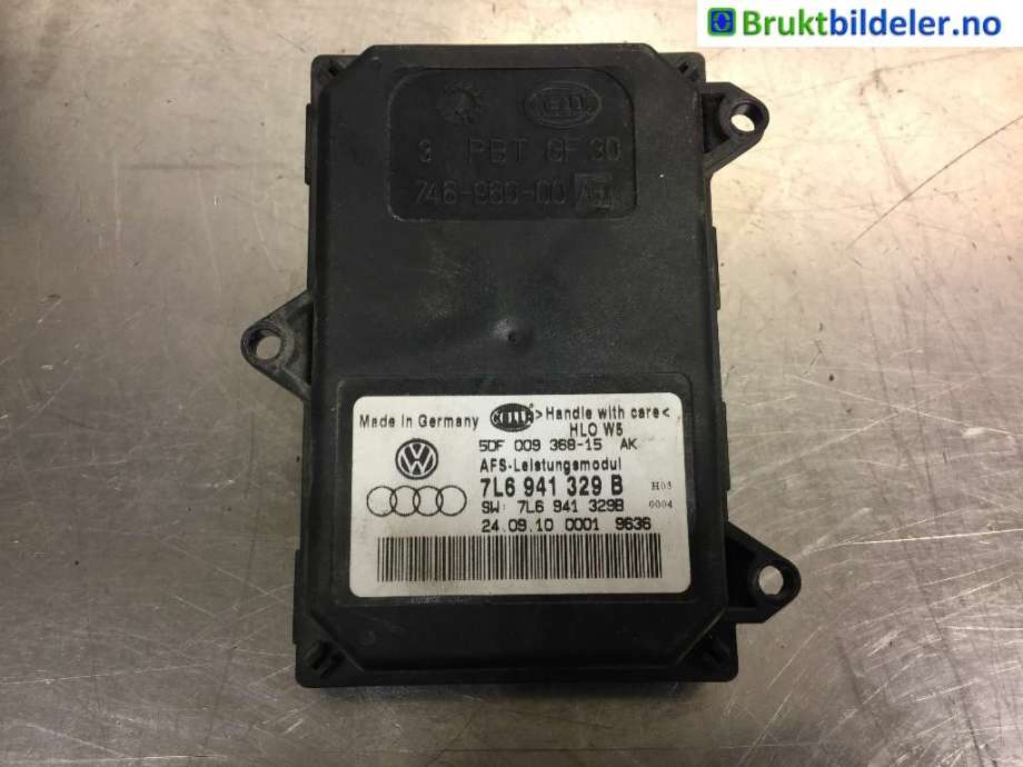 Styreenhet xenon/ballast til Škoda Octavia 2009-2013 (Type II, Fase 2)  (SKODA|7L6 941 329 B|5DF 009 368-15|)