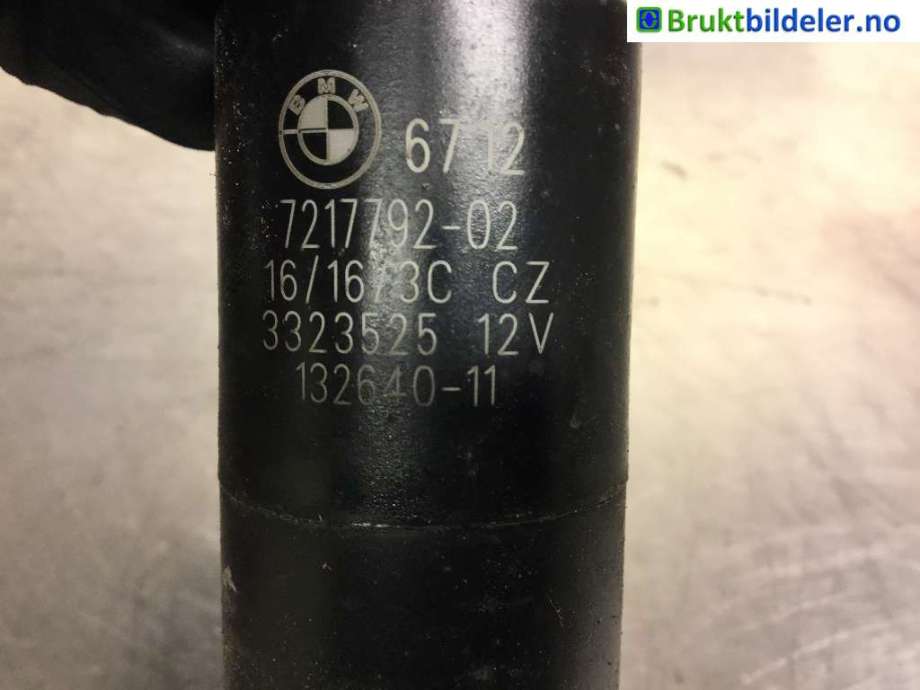 Spylerpumpe til BMW X1 2015-2022 (F48) (F48) (BMW|7217792||67 12 7 217 792)