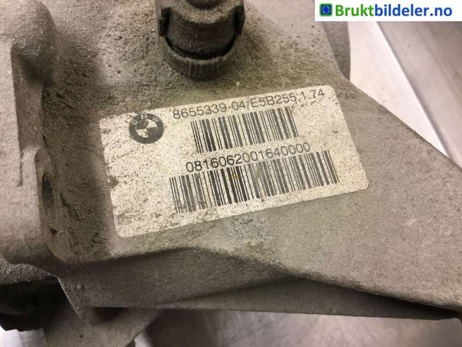 Kardang klokke bak til BMW X1 2015-2022 (F48) (F48) (BMW|8655339||33108655339)