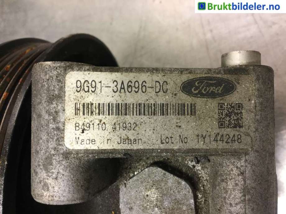 Servo pumpe mekanisk til Ford S-Max 2010-2015 (Type I, Fase 2) (FORD|9G91-3A696-DC|)