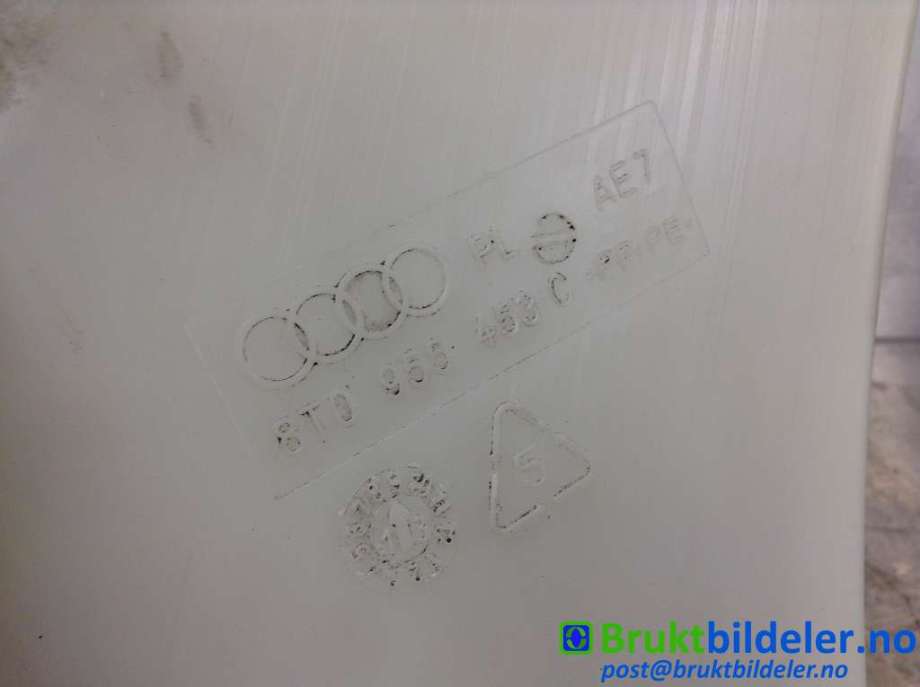 Spylertank til Audi A5 2007-2016 (Type I)  (AUDI|8T0 955 453 C|)