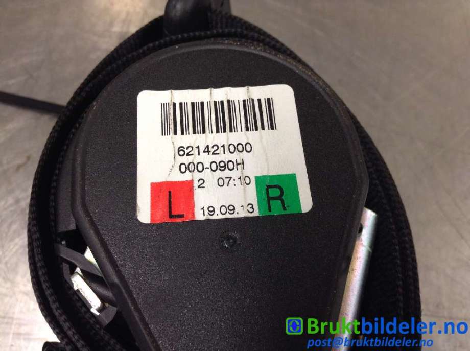 Sikkerhetsbelte bak høyre til Audi A5 2007-2016 (Type I)  (AUDI||621421000)