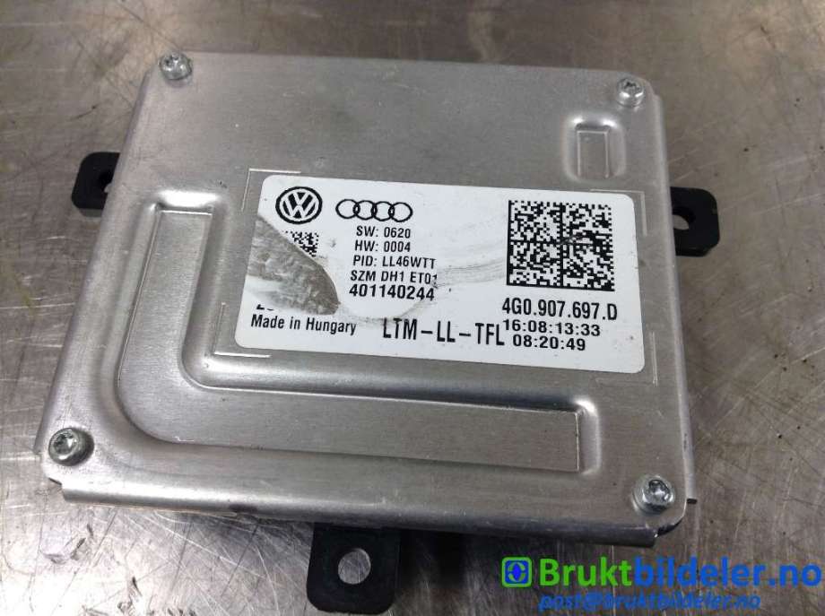 Styreenhet xenon/ballast til Audi A5 2007-2016 (Type I)  (AUDI|4G0 907 697 D|28357987|)