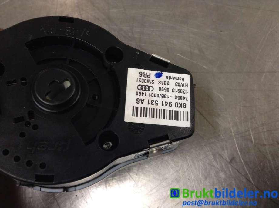Bryter lys til Audi A5 2007-2016 (Type I)  (AUDI|8K0 941 531 AS|)