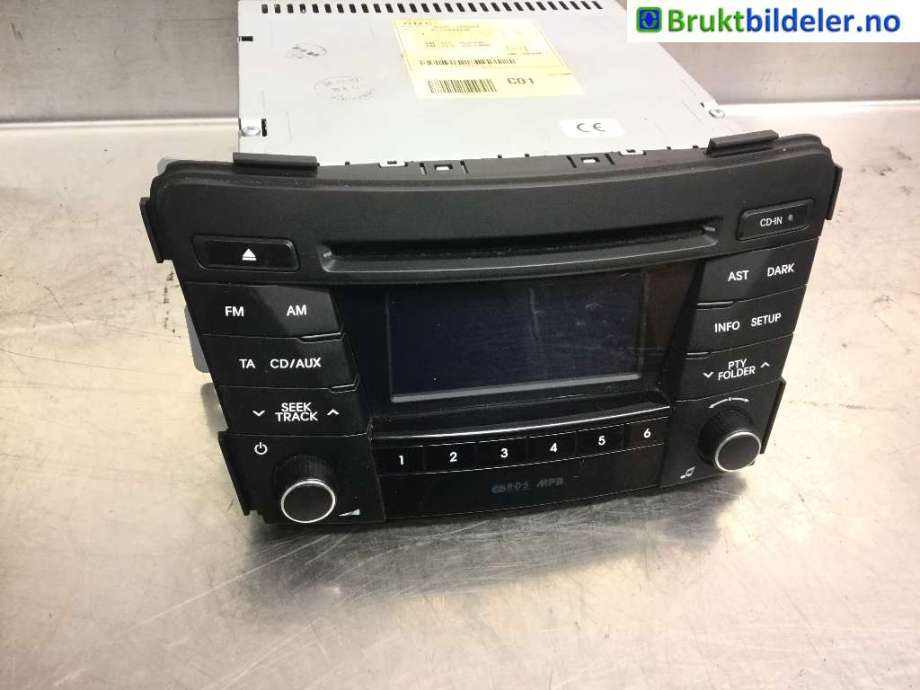 Bilstereo til Hyundai i40, 2012-2017  (HYUNDAI|96170-3Z0004X)