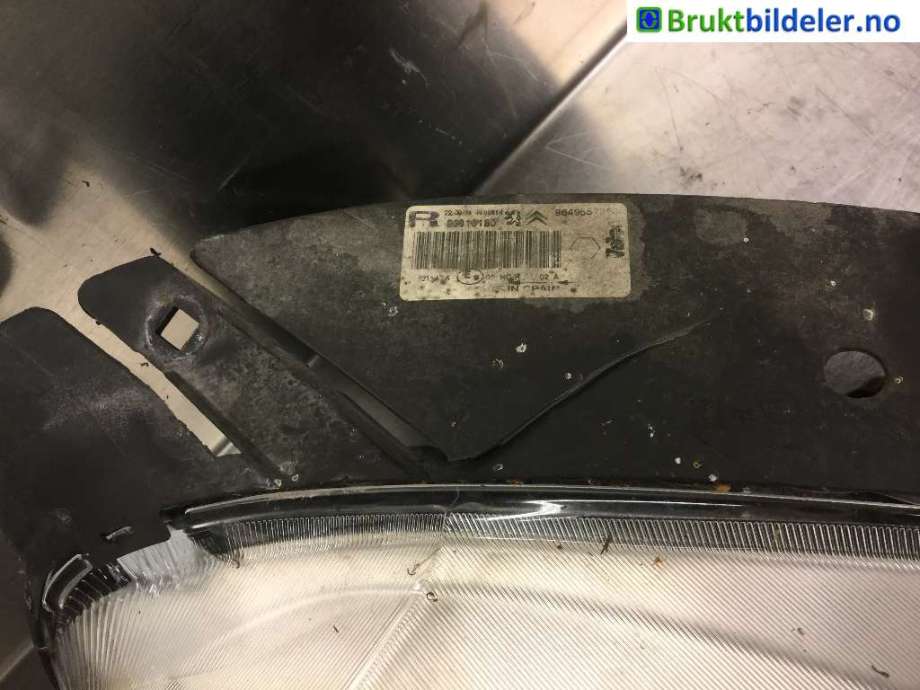Frontlykt høyre halogen til Citroën Xsara, Picasso 2000-->>  (9649557380|)