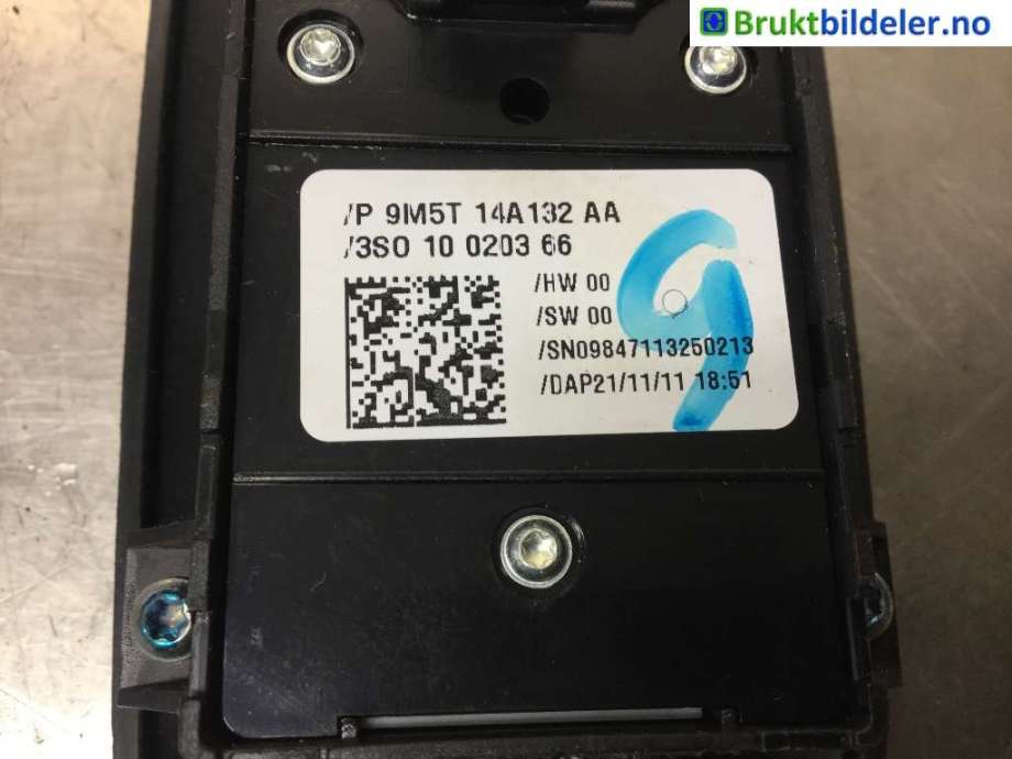 Bryter ruteheis til Ford Kuga 2008-2012 (Type I) (FORD|9M5T 14A132 AA|)