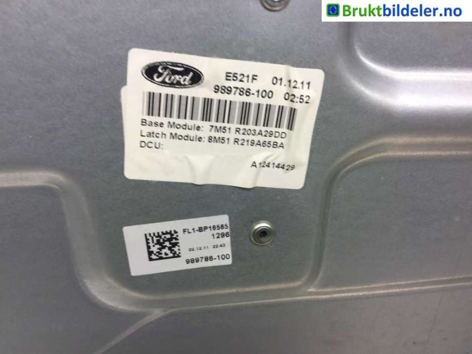 Ruteheis til Ford Kuga 2008-2012 (Type I) (FORD|989786-100|)